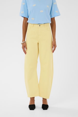 CULTURE Tønde Jeans 'CUBrinnie' i gul: forside