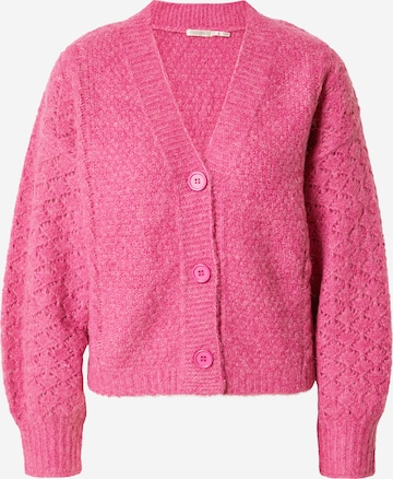 Cardigan Esqualo en rose : devant