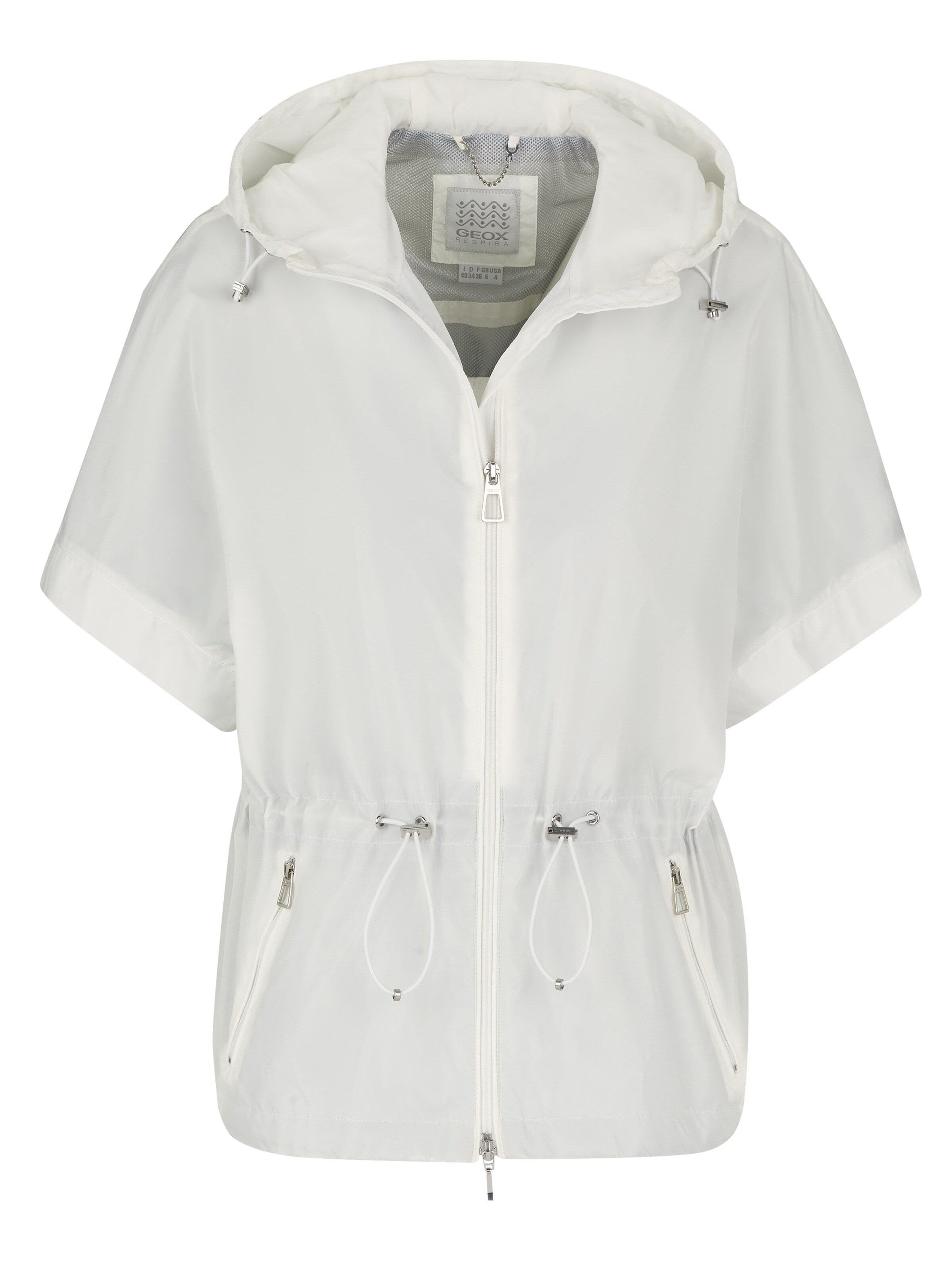 GEOX Veste mi-saison en M en blanc, Vue avec produit