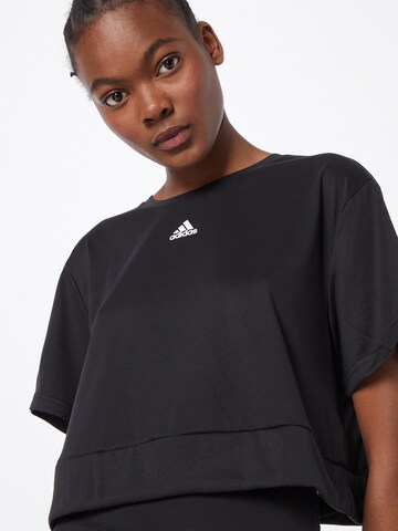 ADIDAS SPORTSWEAR Funktionsshirt 'Aeroready Studio Loose ' in Schwarz