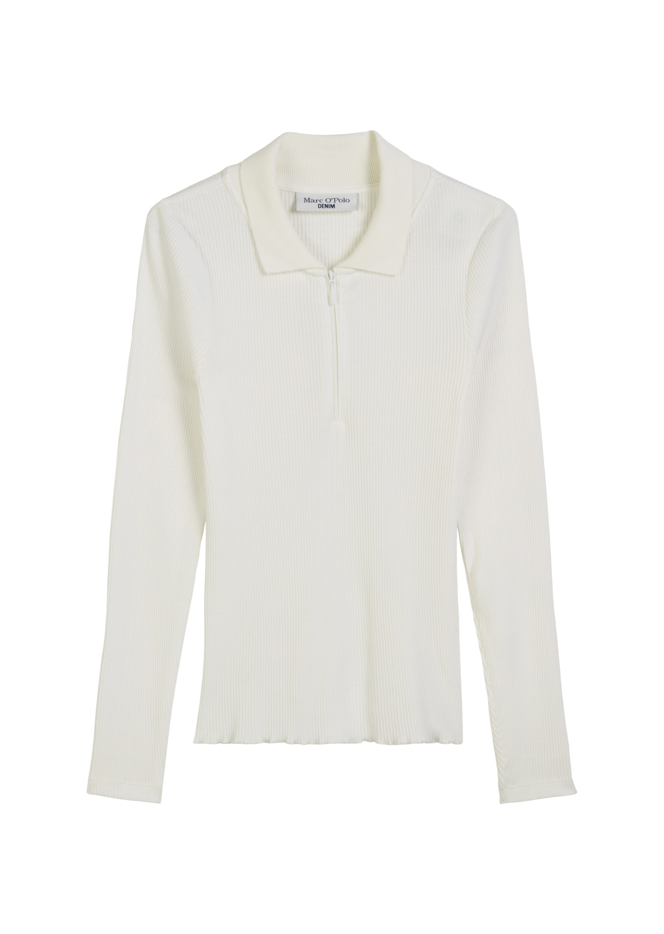 Marc O'Polo DENIM Poloshirt in naturweiß, Produktansicht