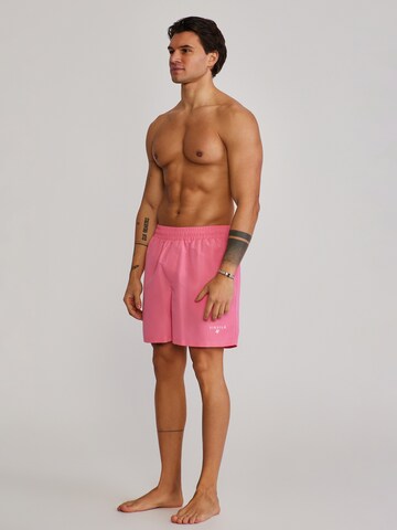 SikSilk Badeshorts in Pink