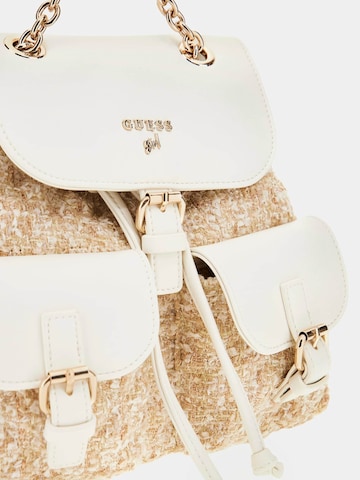 GUESS Rucksack in Weiß