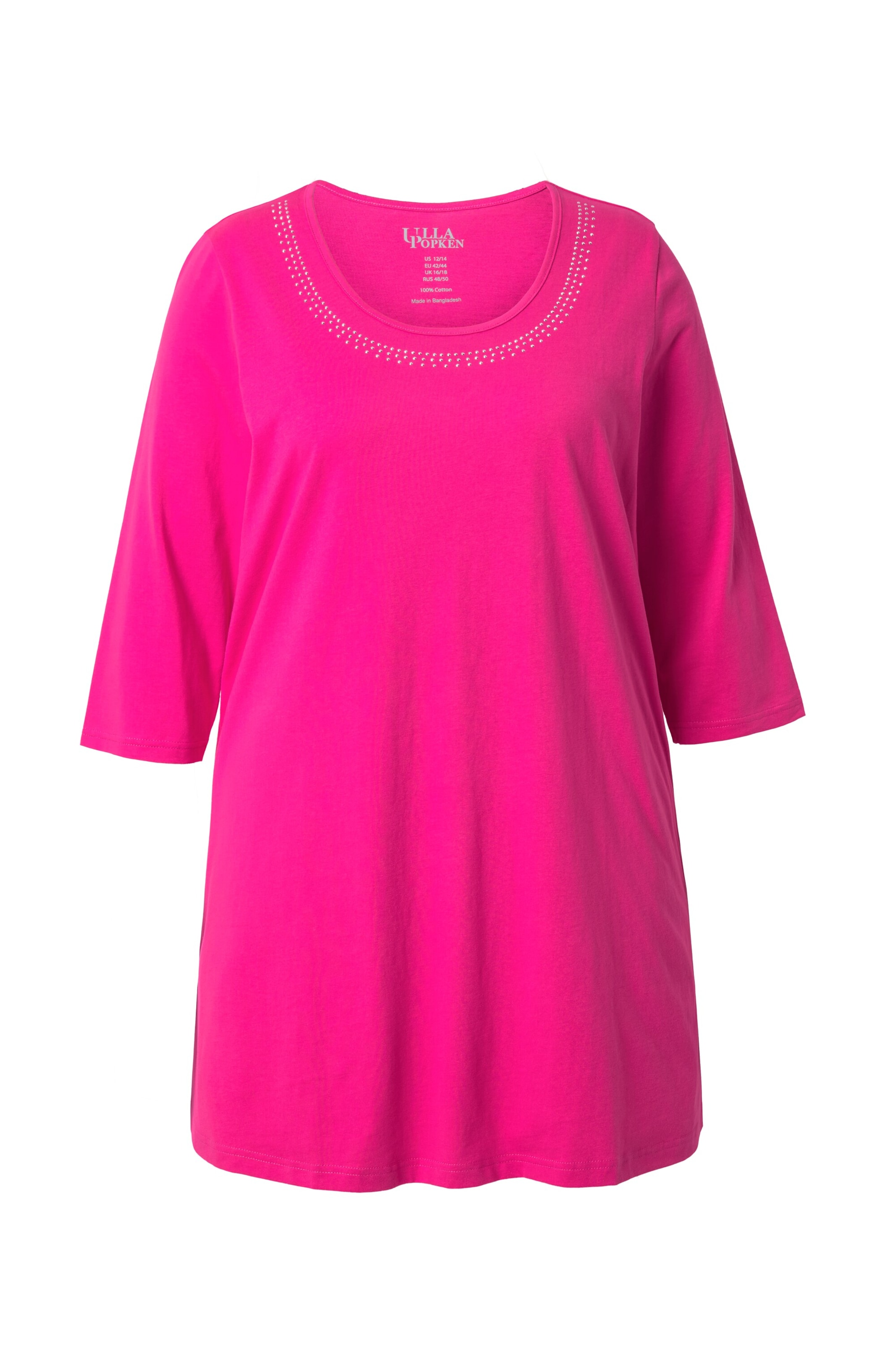 Ulla Popken Shirt in Pink: Vorderseite