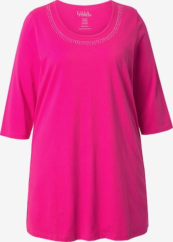 Ulla Popken Shirt in Pink: Vorderseite