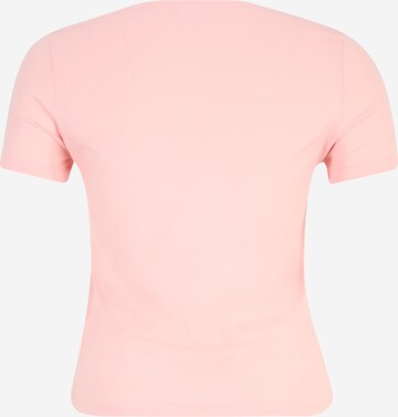 LACOSTE - Camisa em rosa