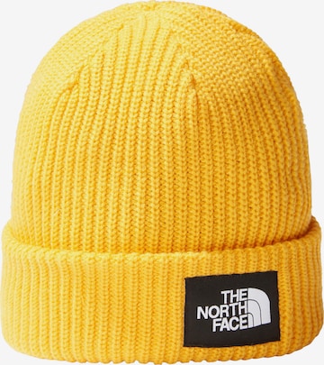 THE NORTH FACE Athletic Hat in Yellow: front