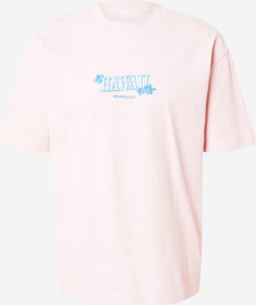 HOLLISTER Shirt 'DESTINATIONS' in Pink: front