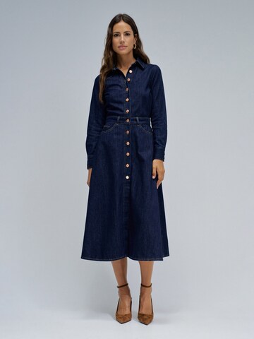 Salsa Jeans Kleid in Blau: Vorderseite