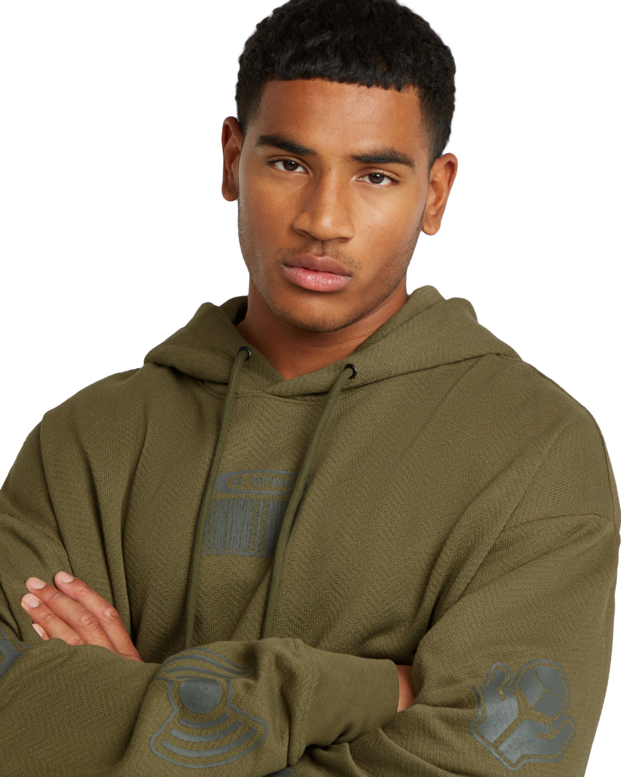 G-STAR Sweatshirt in Grün
