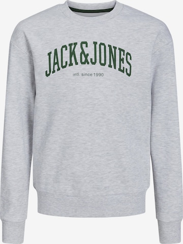 Jack & Jones Junior كنزة رياضية 'Josh' بلون رمادي: الأمام