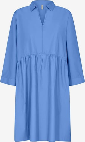 Soyaconcept Blousejurk in Blauw: voorkant