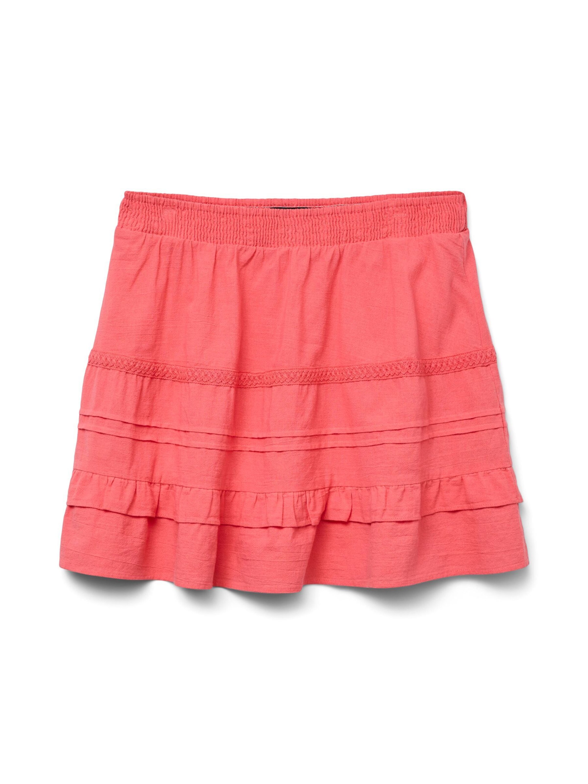 VERO MODA Skirt 'VMPretty' in Orange: front
