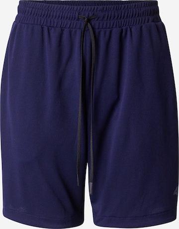 mėlyna 4F Standartinis Sportinės kelnės: priekis