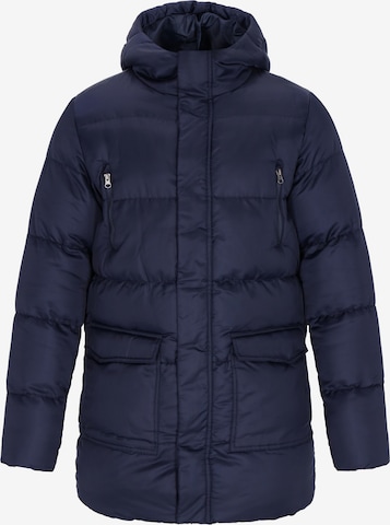 MO Winterjas in Blauw: voorkant