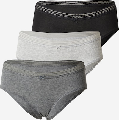 ETAM Alushousut 'Jack' värissä vaaleanharmaa / meleerattu harmaa / musta, Tuotenäkymä