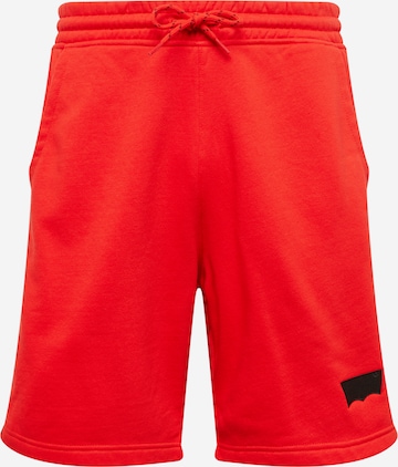 LEVI'S ® Regular Broek 'Graphic Piping Short' in Rood: voorkant