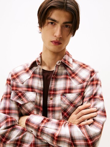 Coupe regular Chemise Tommy Jeans en beige
