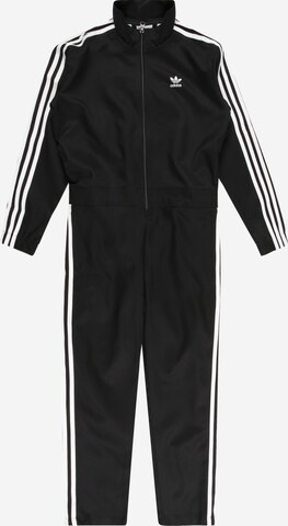 ADIDAS ORIGINALS Jogginganzug 'Adicolor Jumpsuit' in Schwarz: predná strana