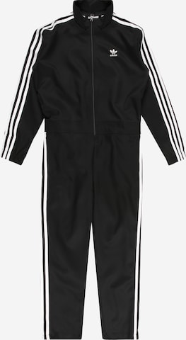 melns ADIDAS ORIGINALS Treniņtērps 'Adicolor Jumpsuit': no priekšpuses