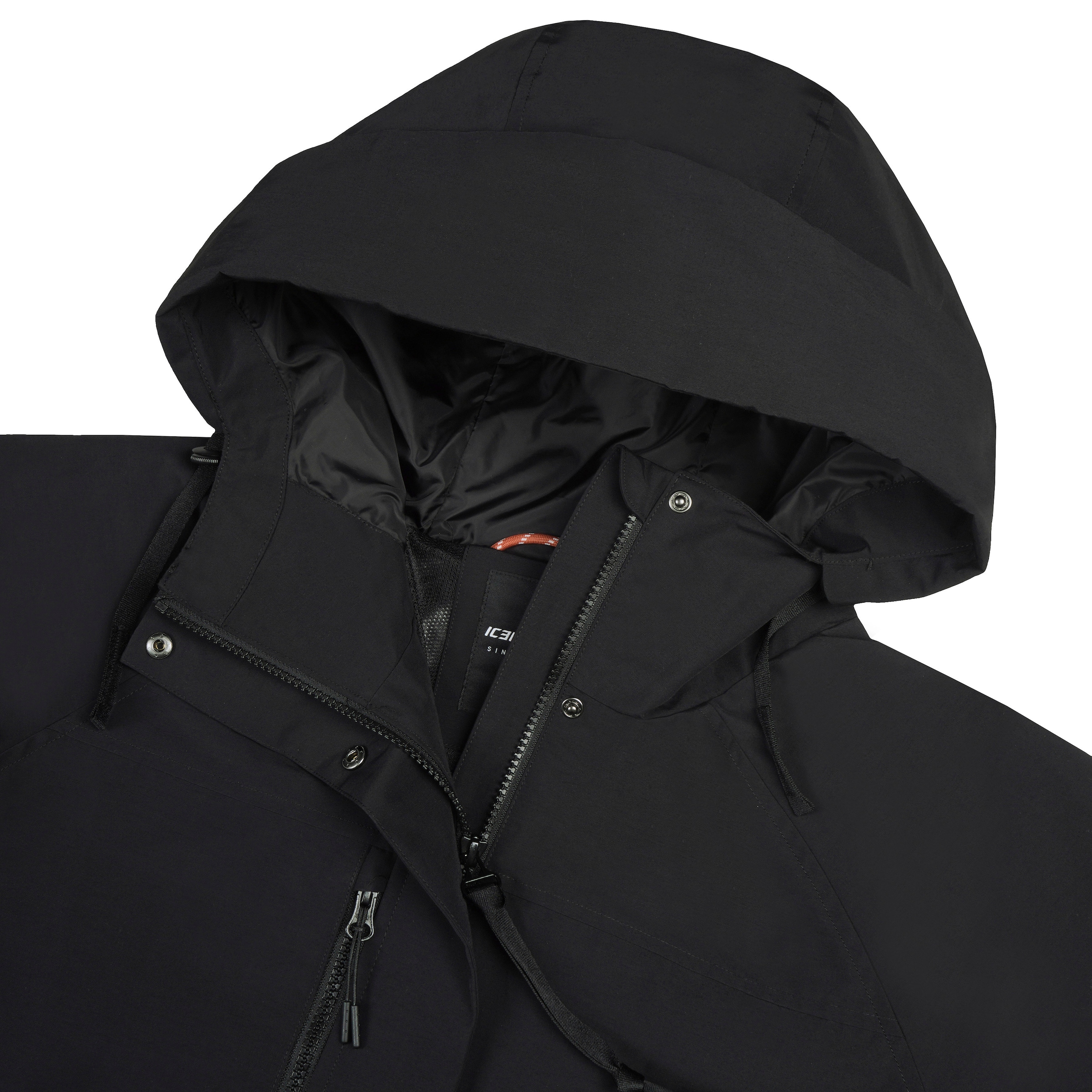 ICEPEAK Raincoat 'Abbenville' in Black