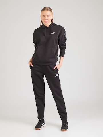 PUMA Αθλητική μπλούζα φούτερ 'ESS' σε μαύρο