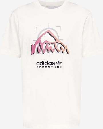 ADIDAS ORIGINALS Shirt 'Adventure Ride' in White: front