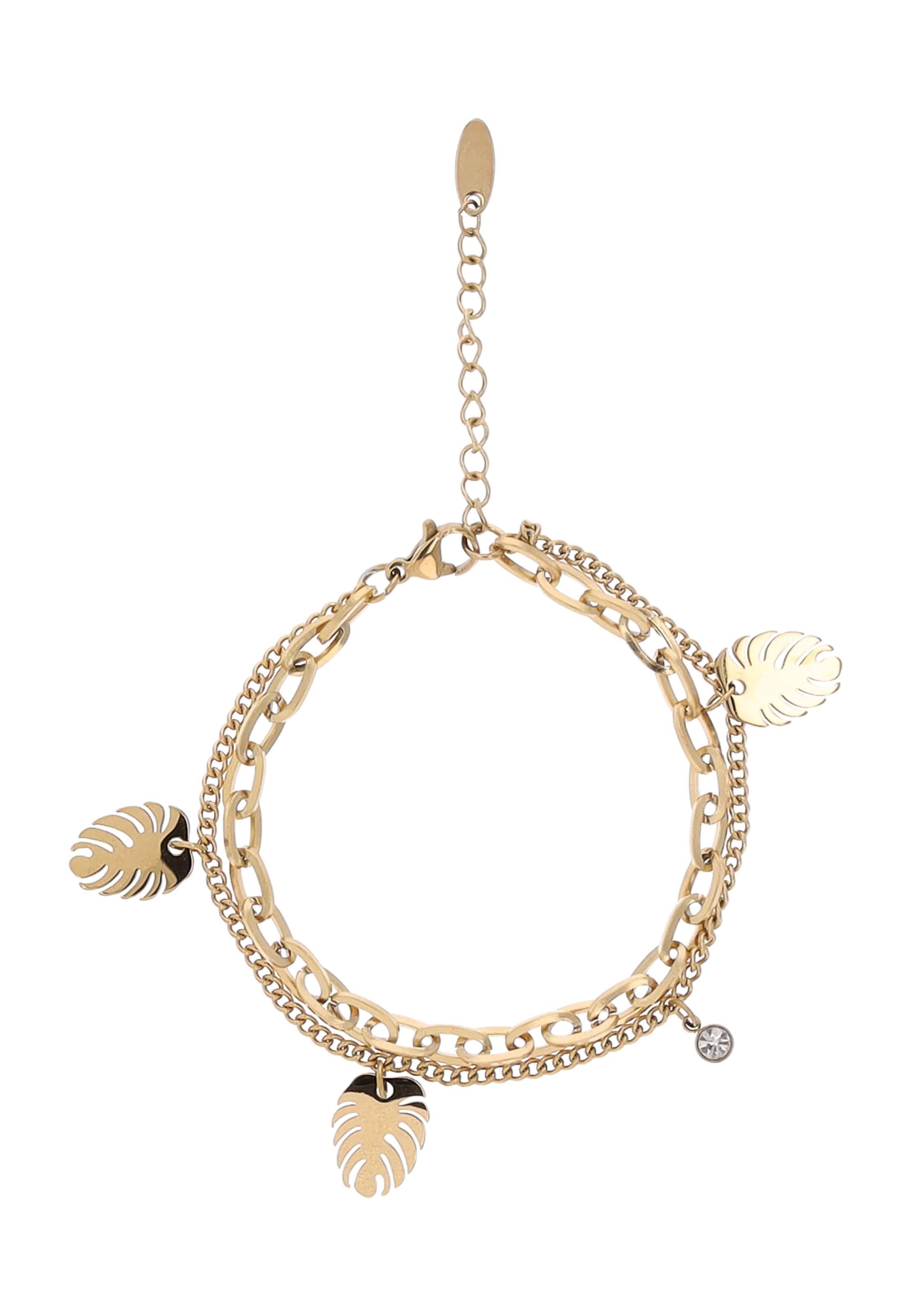 IZIA Armband in One Size in de kleur Goud, Productweergave