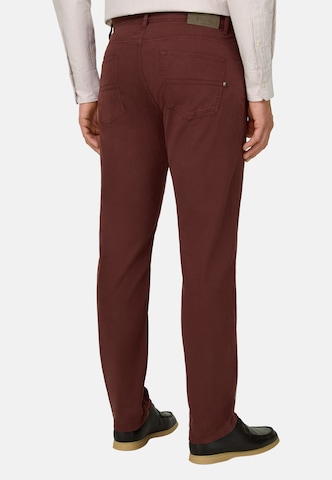 Boggi Milano Regular Jeans in Rot: Rückseite