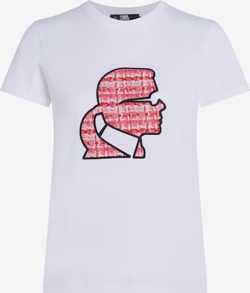 Karl Lagerfeld Shirt in White: front