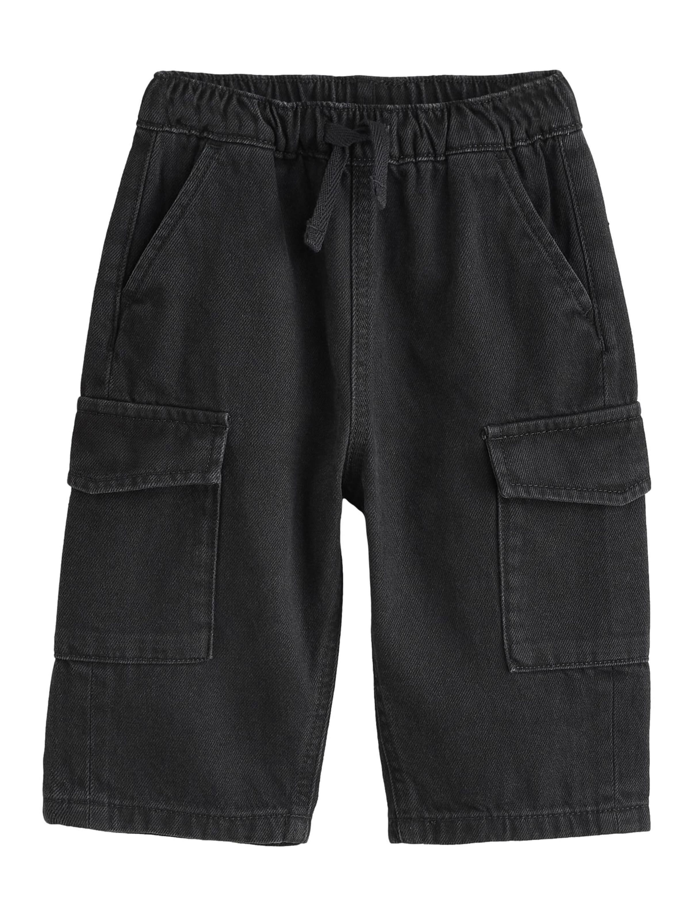 Next Široký strih Džínsy - Čierna: predná strana