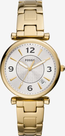 FOSSIL Uhr in Gold: predná strana