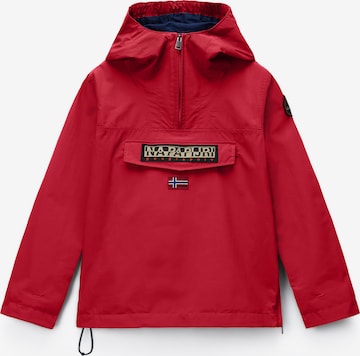 raudona NAPAPIJRI Demisezoninė striukė 'Rainforest': priekis