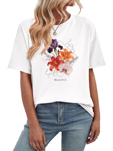 GORHEY Shirt in Wit: voorkant