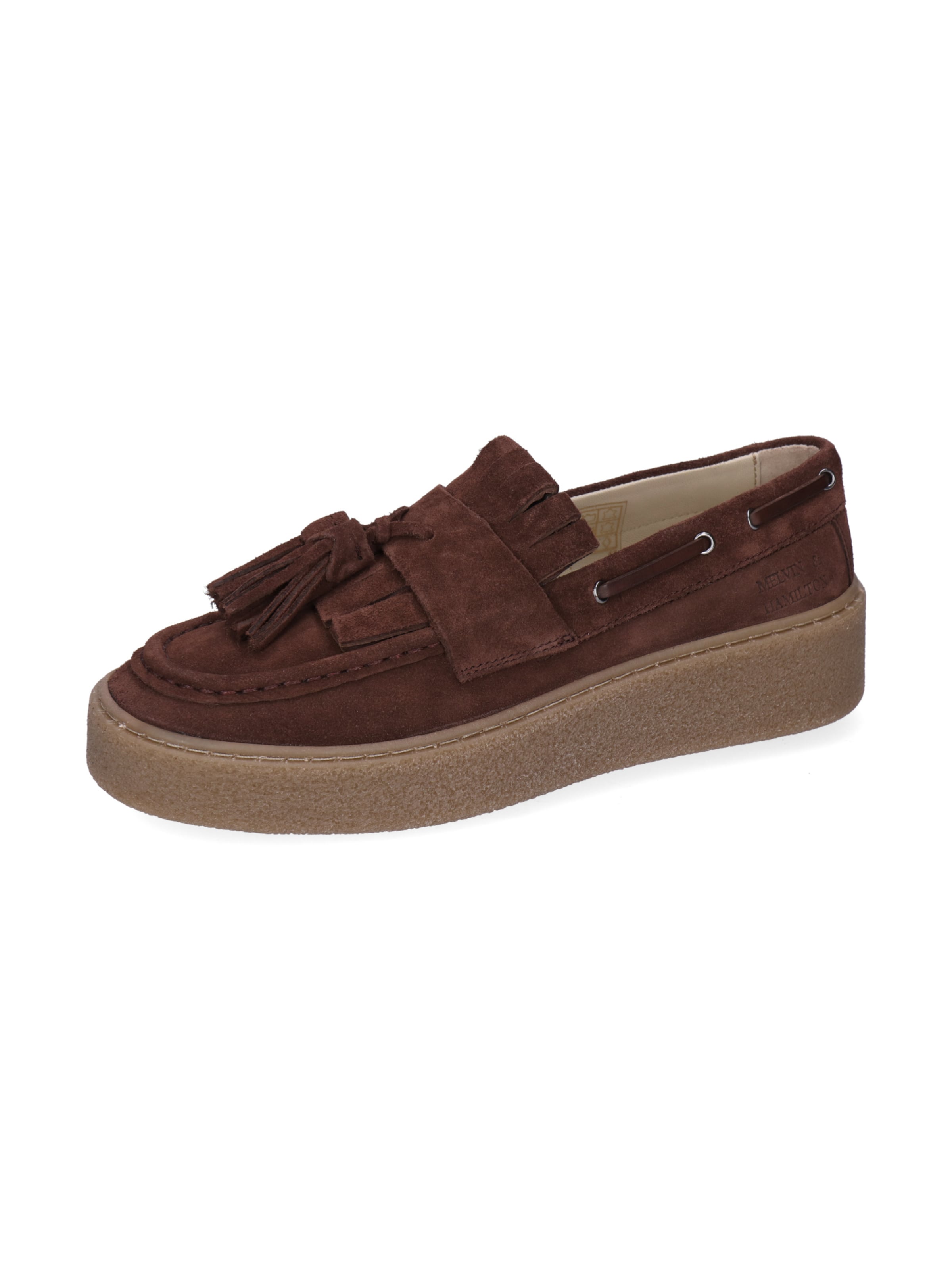 MELVIN & HAMILTON Moccasins 'Farah 2' in Brown: front