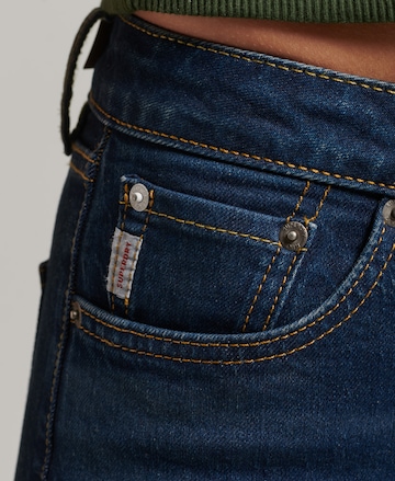 évasé Jean Superdry en bleu