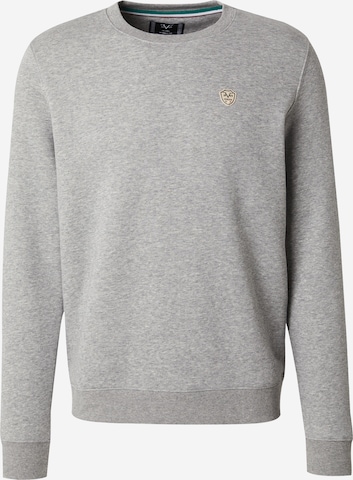 19V69 ITALIA Sweatshirt 'Nico' in Grau: Vorderseite