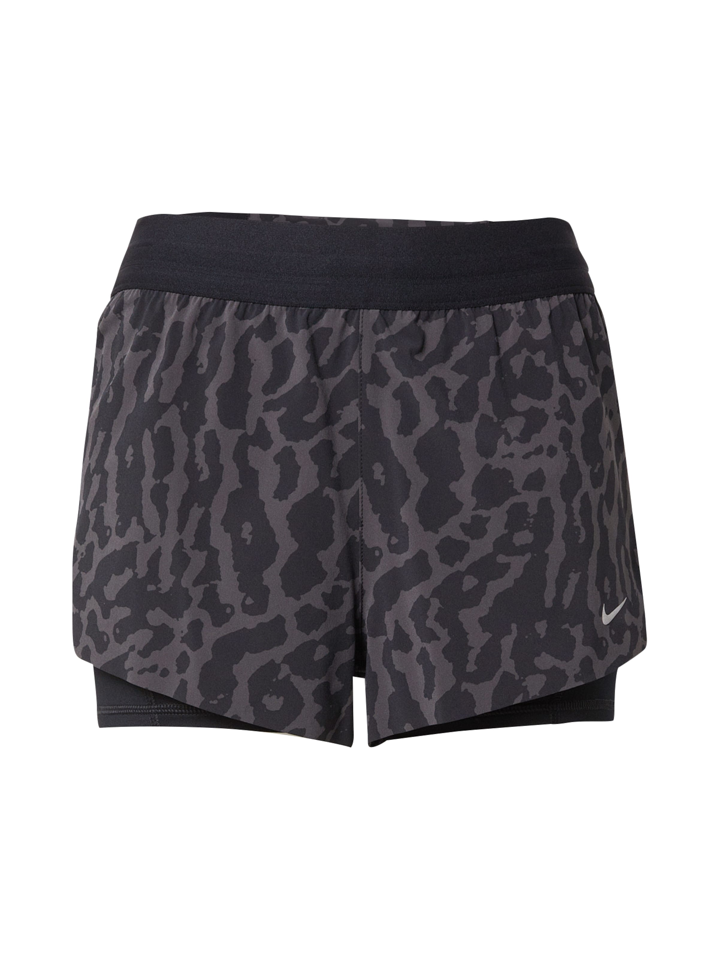 Regular Pantalon de sport 'Swift' NIKE en noir : devant