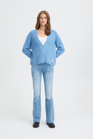 ICHI Strickjacke in Blau