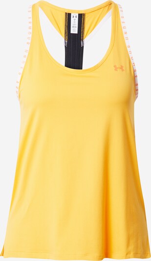 Sport top UNDER ARMOUR pe portocaliu / portocaliu deschis / alb, Vizualizare produs