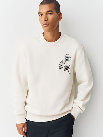 Next - Sudadera en blanco