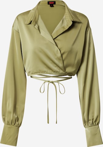 Misspap Blouse in Groen: voorkant