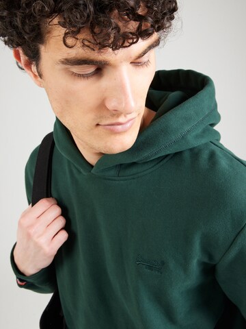 Felpa 'Essential' di Superdry in verde