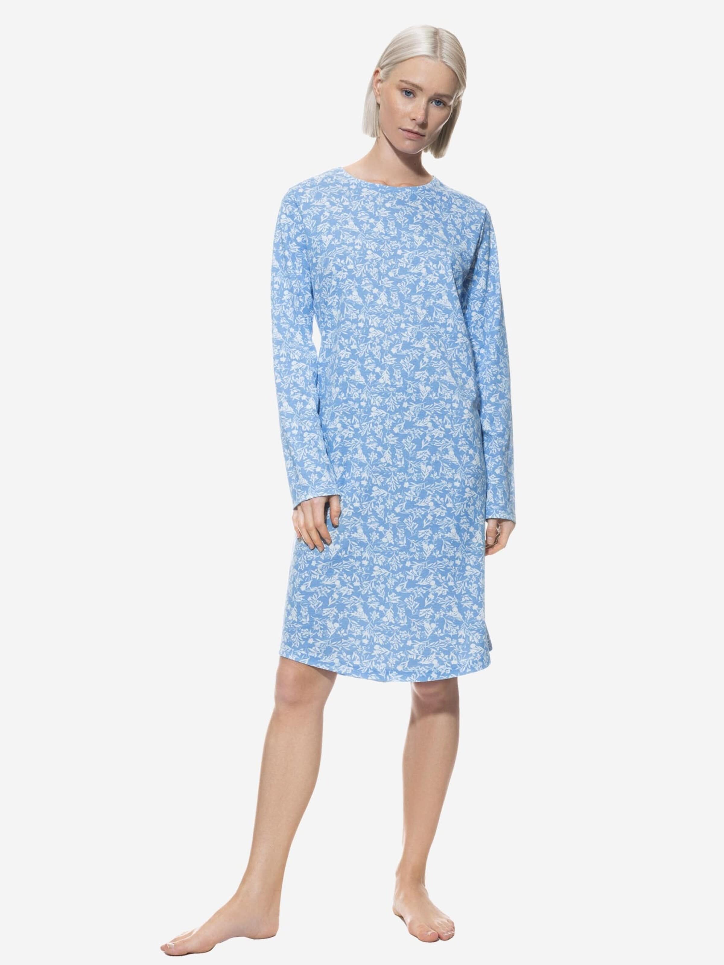 Mey Nachthemd 'Sleep & Relax'‌‌‌‌‌ in Blau: Vorderseite