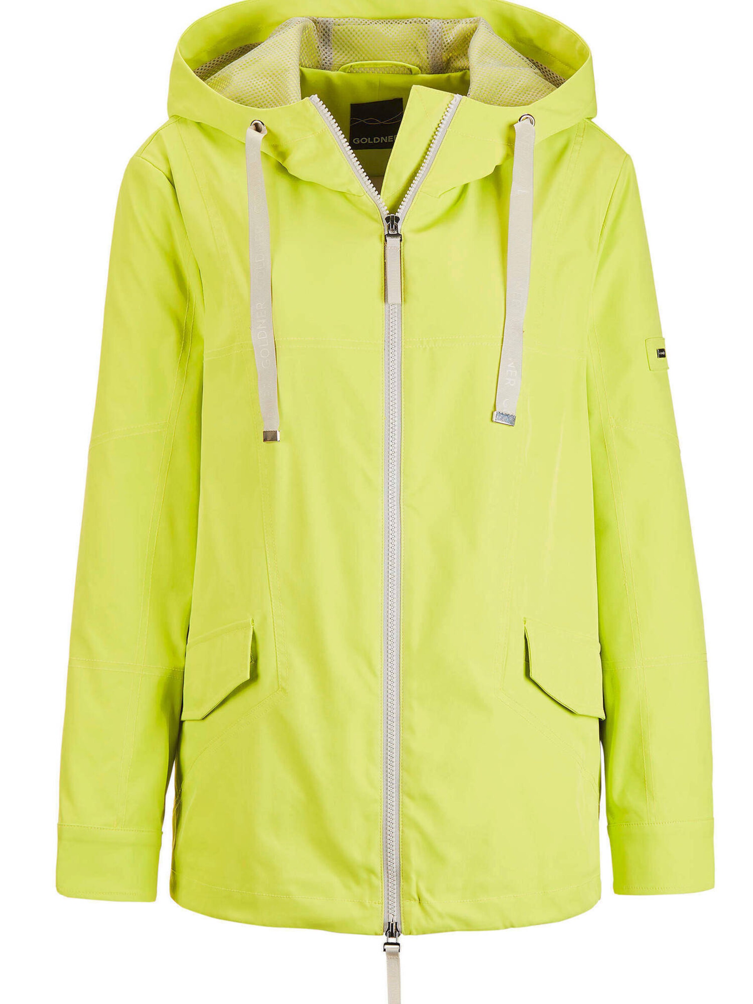 Goldner Übergangsjacke in Grün: Vorderseite