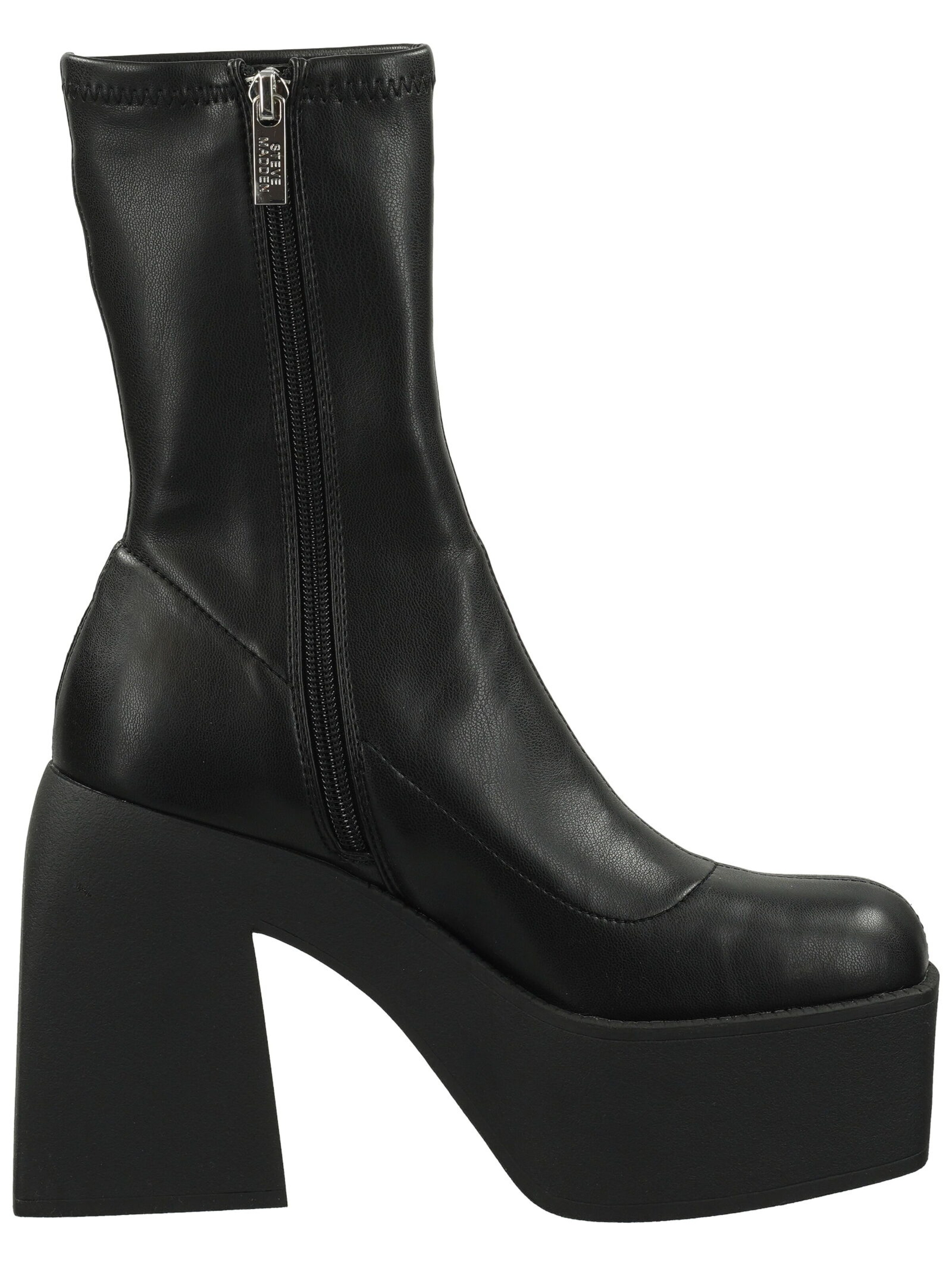STEVE MADDEN Enkellaarsjes in Zwart
