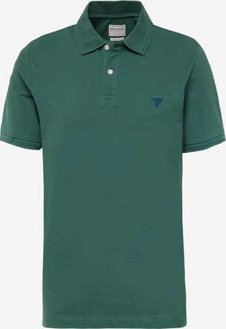 GUESS Majica 'LYLE' | zelena barva: sprednja stran