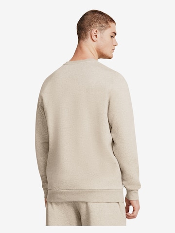 UNDER ARMOUR Sportsweatshirt 'Essential' in Beige