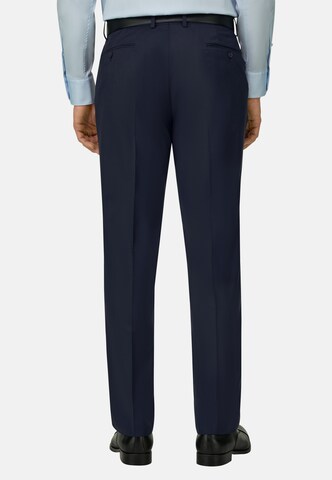 Boggi Milano Slim fit Pants in Blue: back