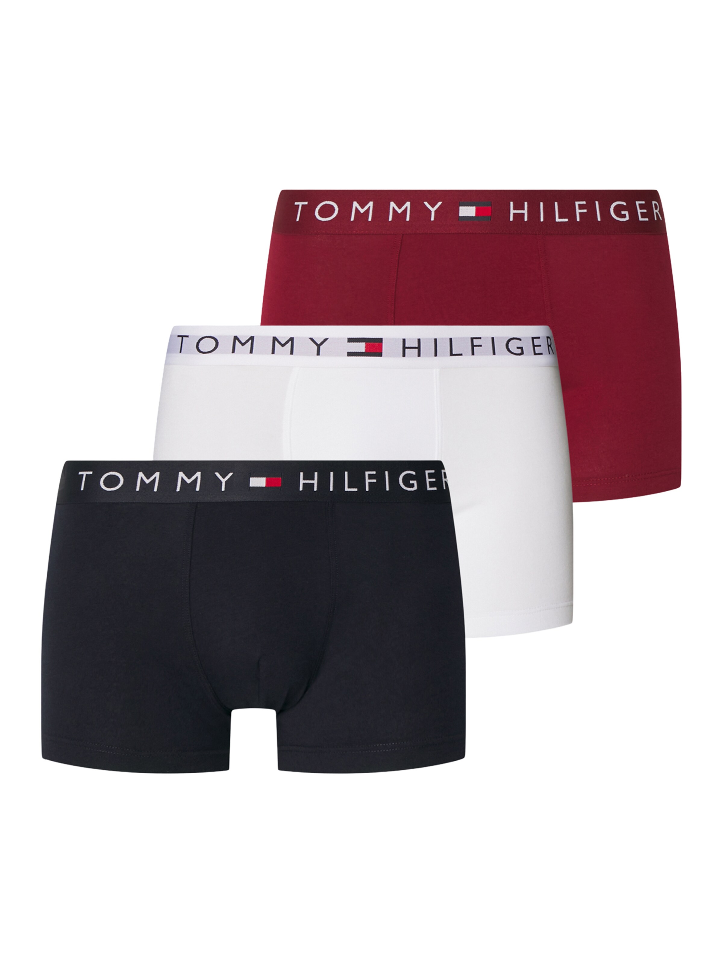 sarkans Tommy Hilfiger Underwear Bokseršorti: no priekšpuses